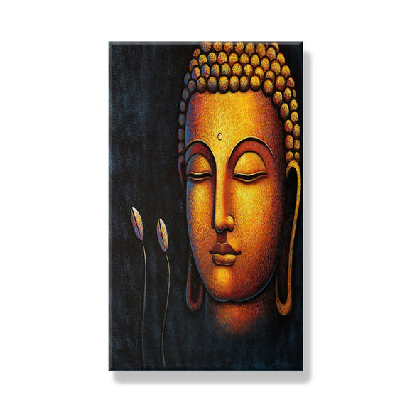 Buddha Face with Buds Frame - Dandelion Lifestyle