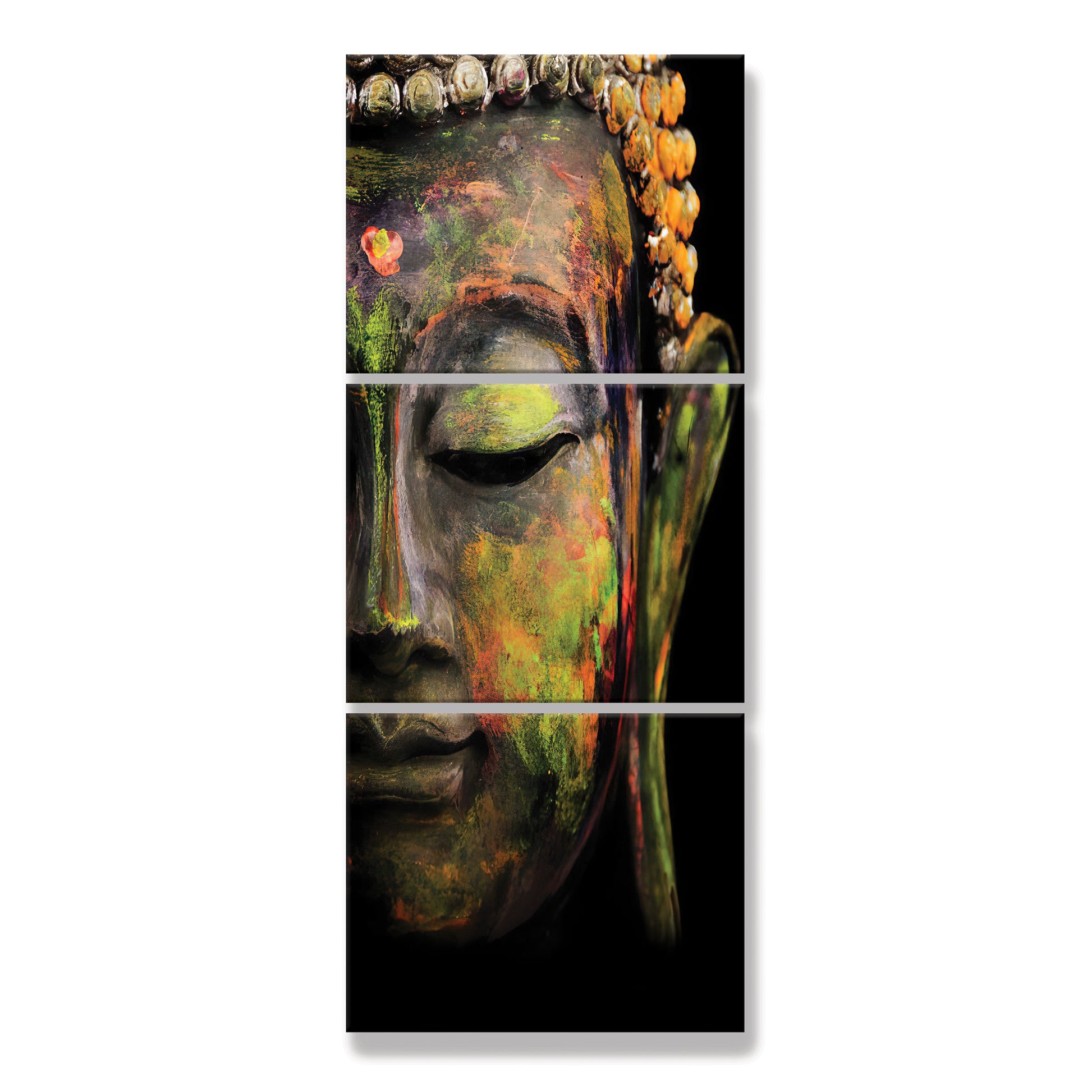 3 Piece Green Buddha Frame - Dandelion Lifestyle