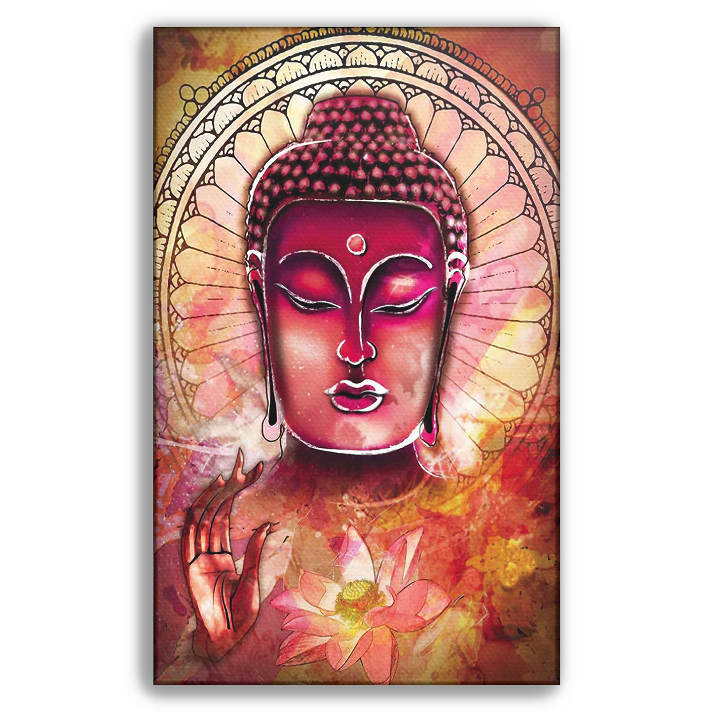 Red Buddha Frame - Dandelion Lifestyle