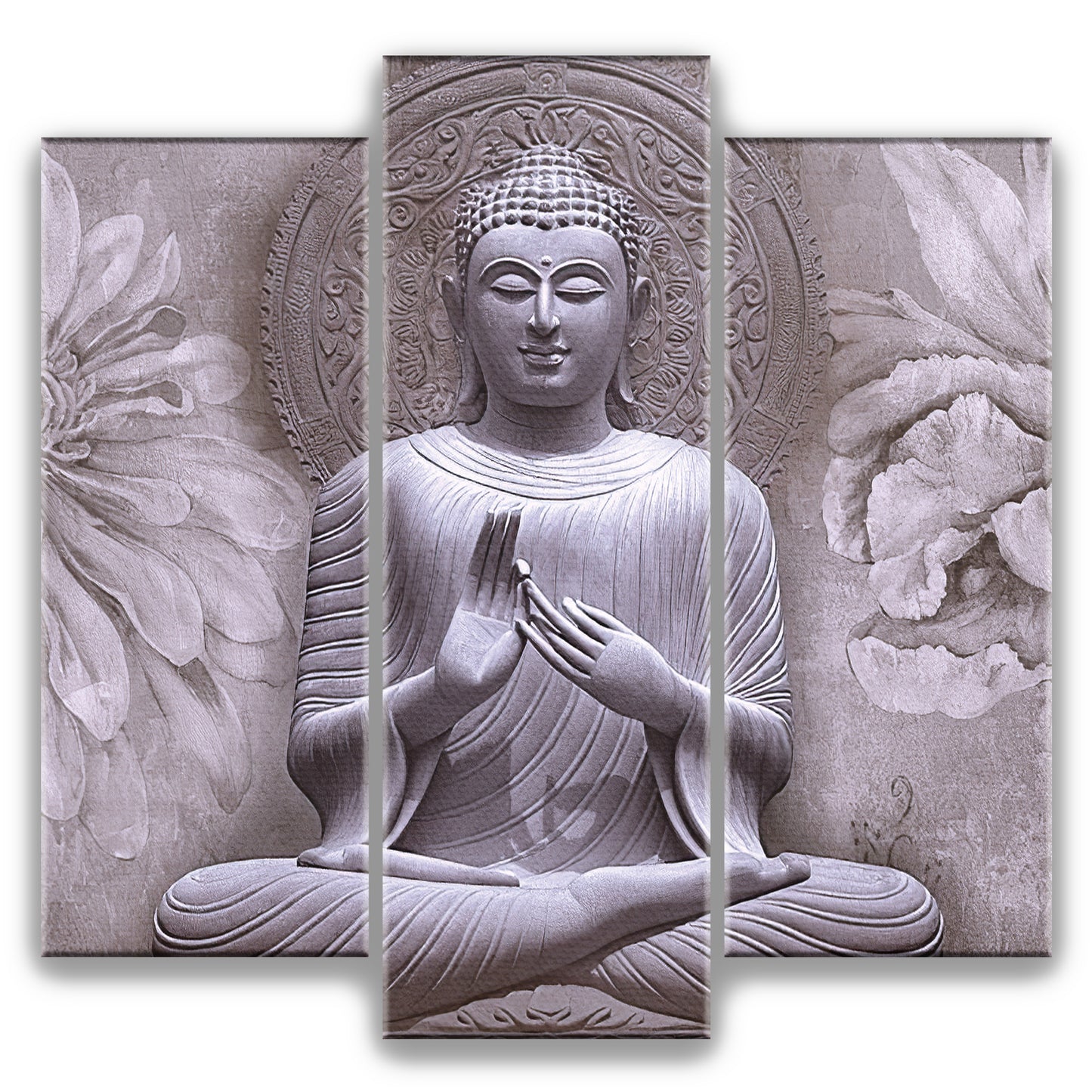 3 Piece Buddha Frame - Dandelion Lifestyle