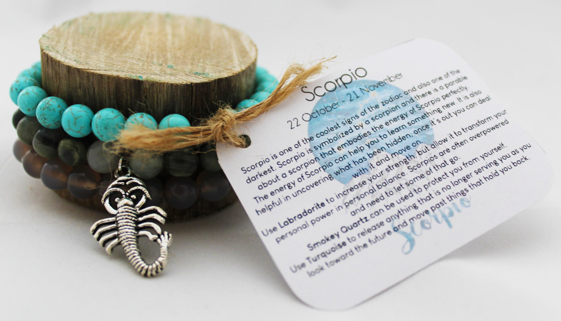 Scorpio Zodiac Stack Bracelets - Dandelion Lifestyle