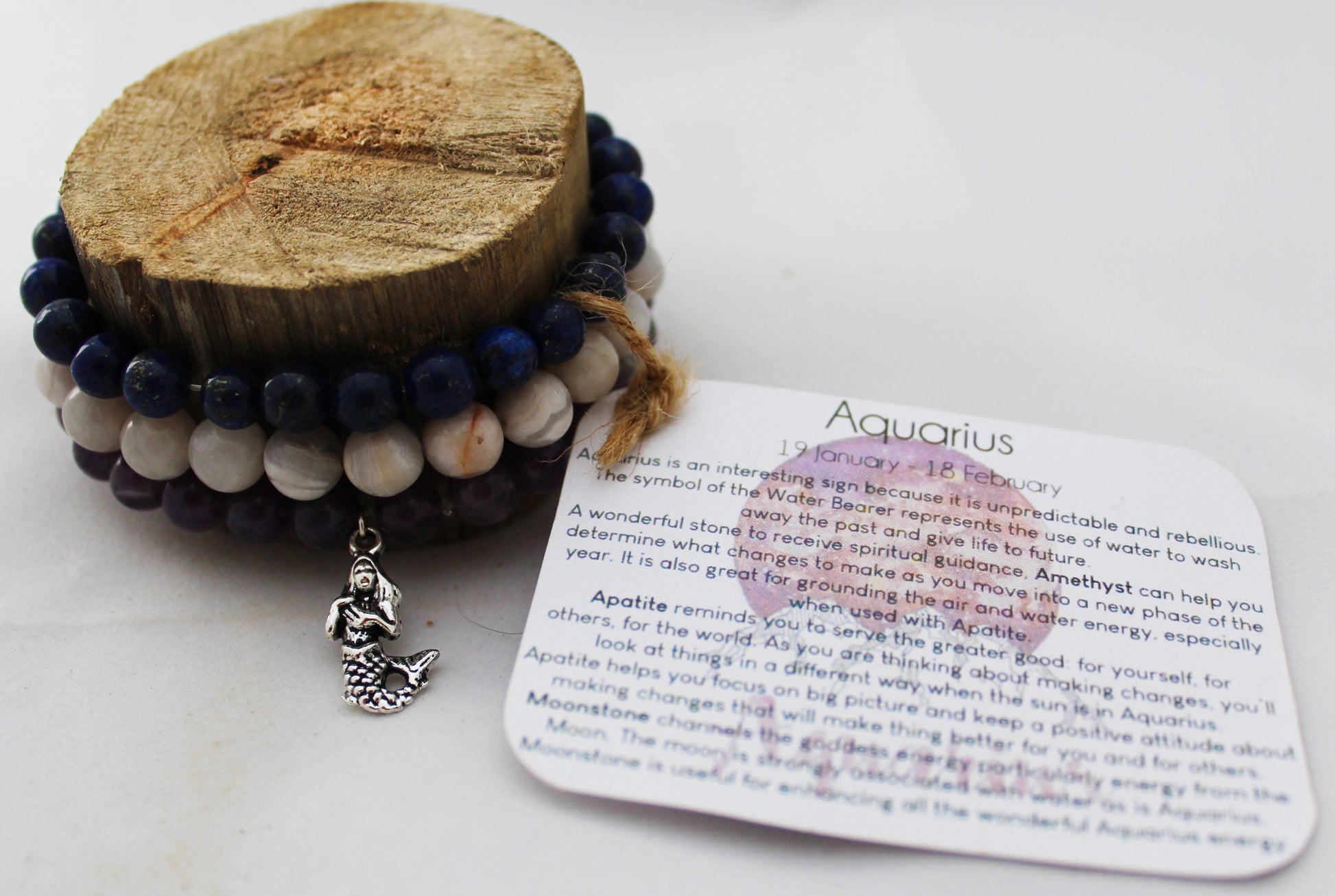 Aquarius Zodiac Stack Bracelets - Dandelion Lifestyle