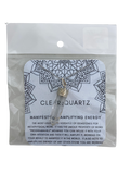 Clear Quartz Crystal Pendant - Dandelion Lifestyle