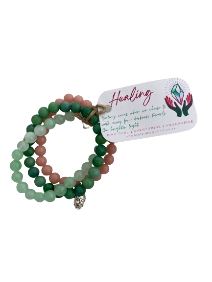 HEALING Intention Crystal Stack Bracelet - Dandelion Lifestyle